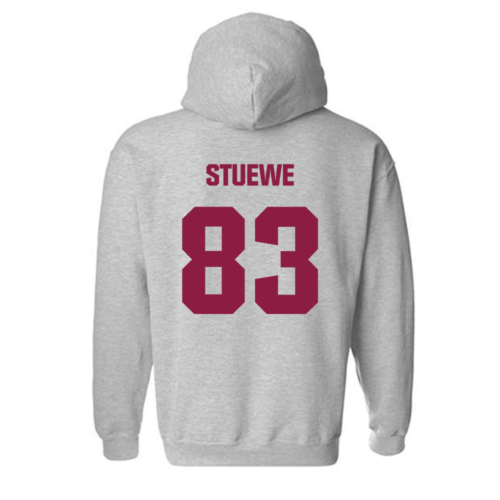 Virginia Tech - NCAA Football : Luke Stuewe - Classic Fashion Shersey Hooded Sweatshirt-1