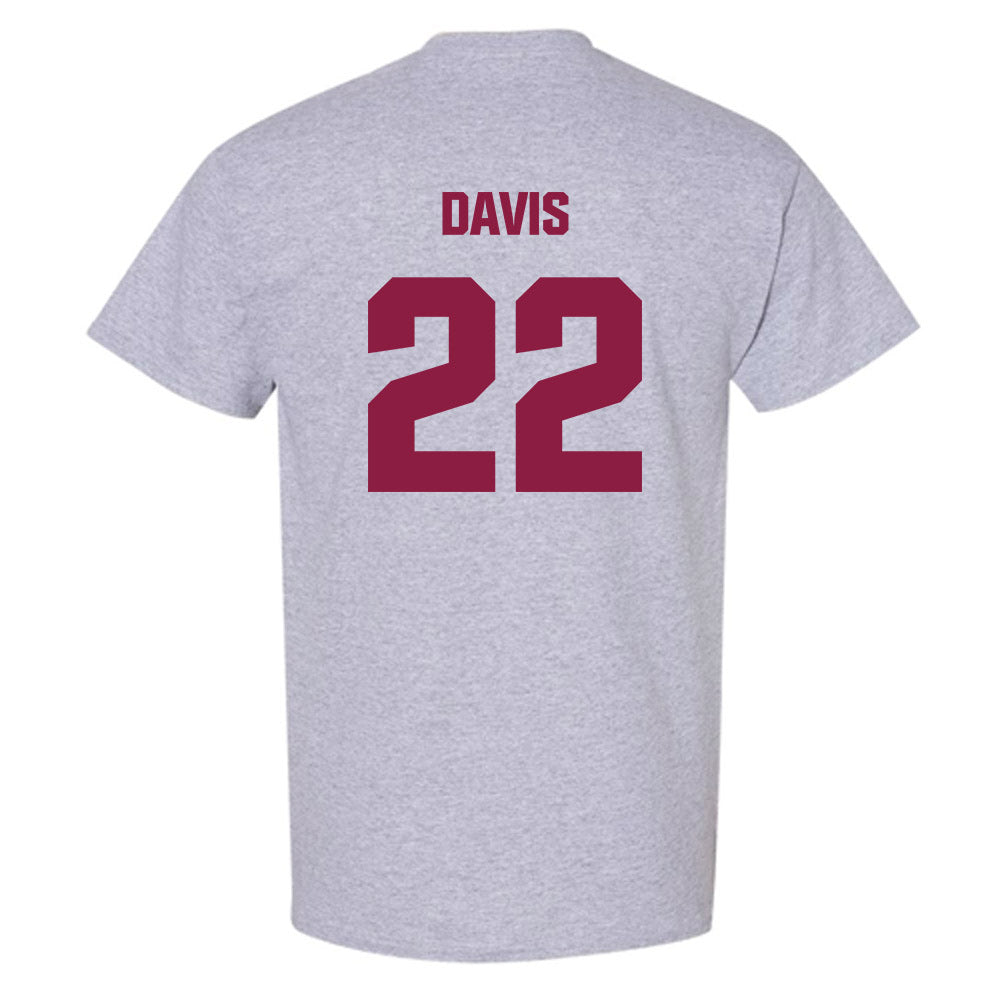 Virginia Tech - NCAA Men's Basketball : Solomon Davis - Classic Fashion Shersey T-Shirt-1