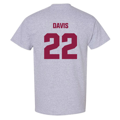 Virginia Tech - NCAA Men's Basketball : Solomon Davis - Classic Fashion Shersey T-Shirt-1