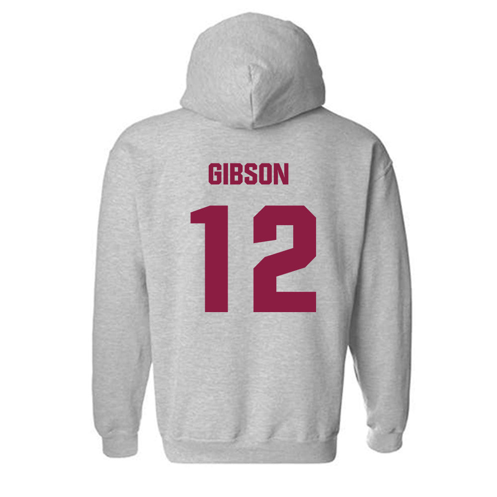 Virginia Tech - NCAA Baseball : Ethan Gibson - Classic Fashion Shersey Hooded Sweatshirt-1