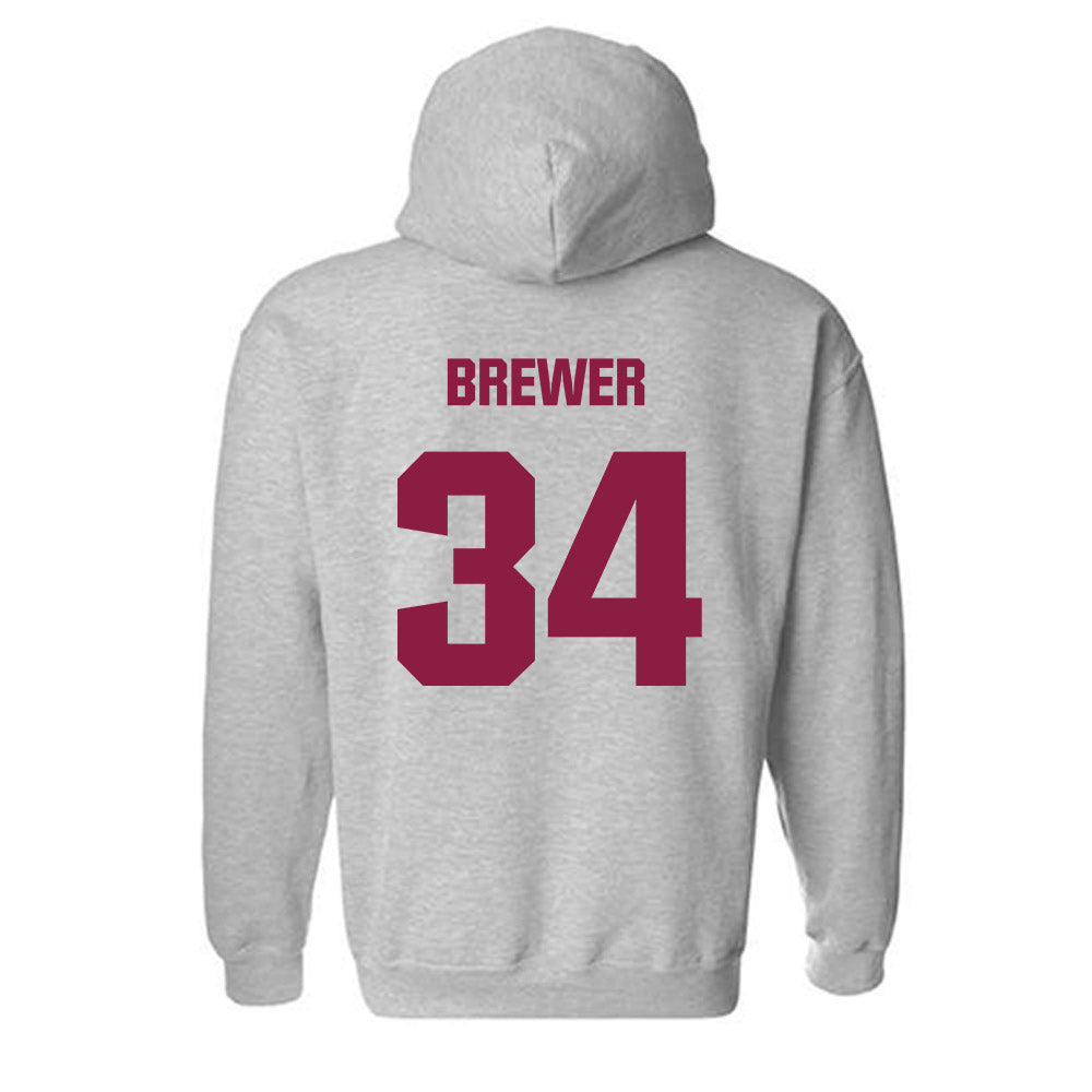 Virginia Tech - NCAA Women's Lacrosse : Jane Brewer - Classic Fashion Shersey Hooded Sweatshirt-1