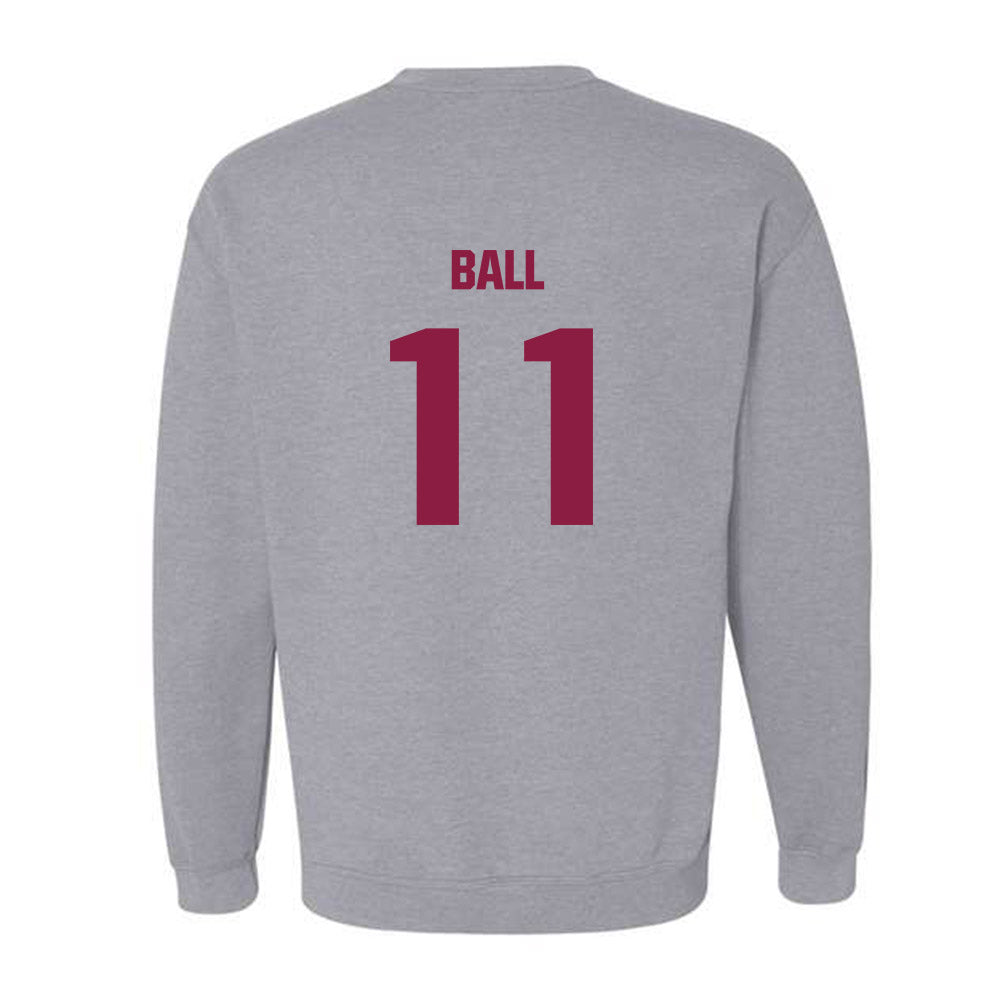 Virginia Tech - NCAA Baseball : Ethan Ball - Classic Fashion Shersey Crewneck Sweatshirt-1