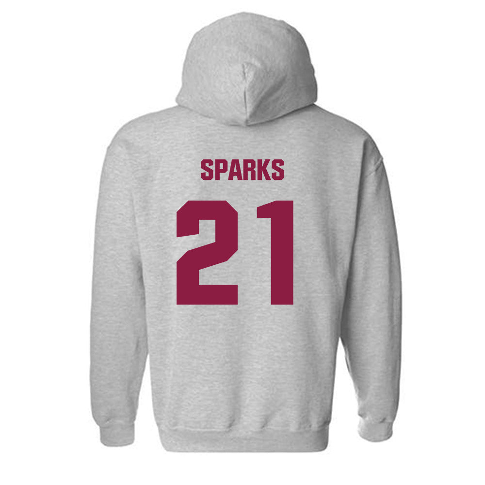 Virginia Tech - NCAA Football : Cam Sparks - Classic Fashion Shersey Hooded Sweatshirt-1
