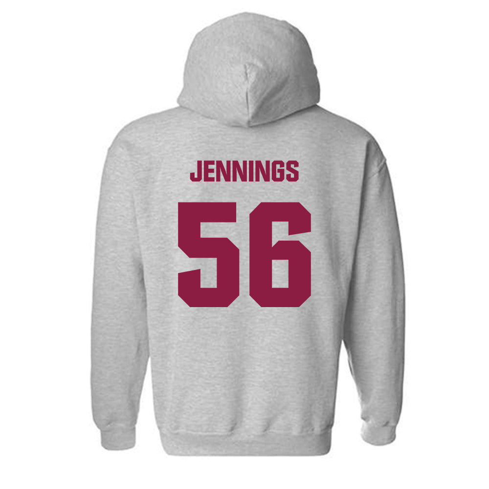 Virginia Tech - NCAA Football : Daniel Jennings - Classic Fashion Shersey Hooded Sweatshirt-1