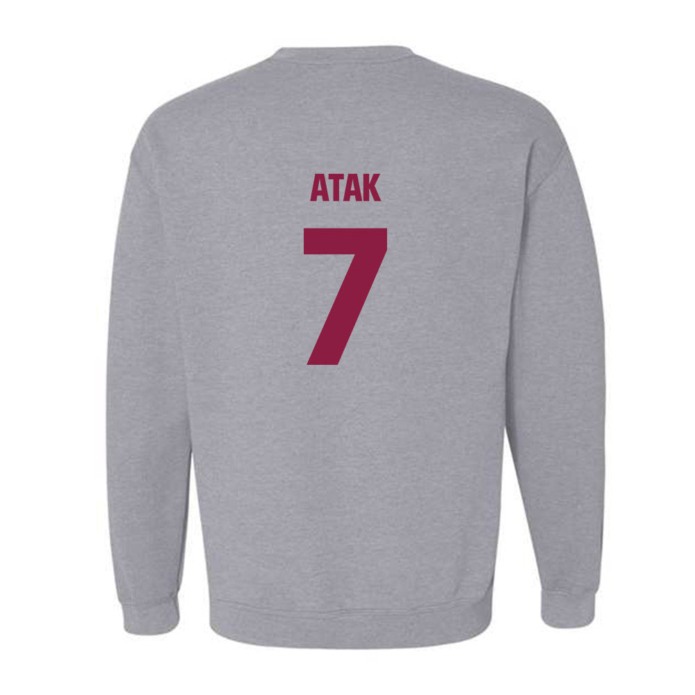 Virginia Tech - NCAA Men's Basketball : Kuol Atak - Classic Fashion Shersey Crewneck Sweatshirt-1