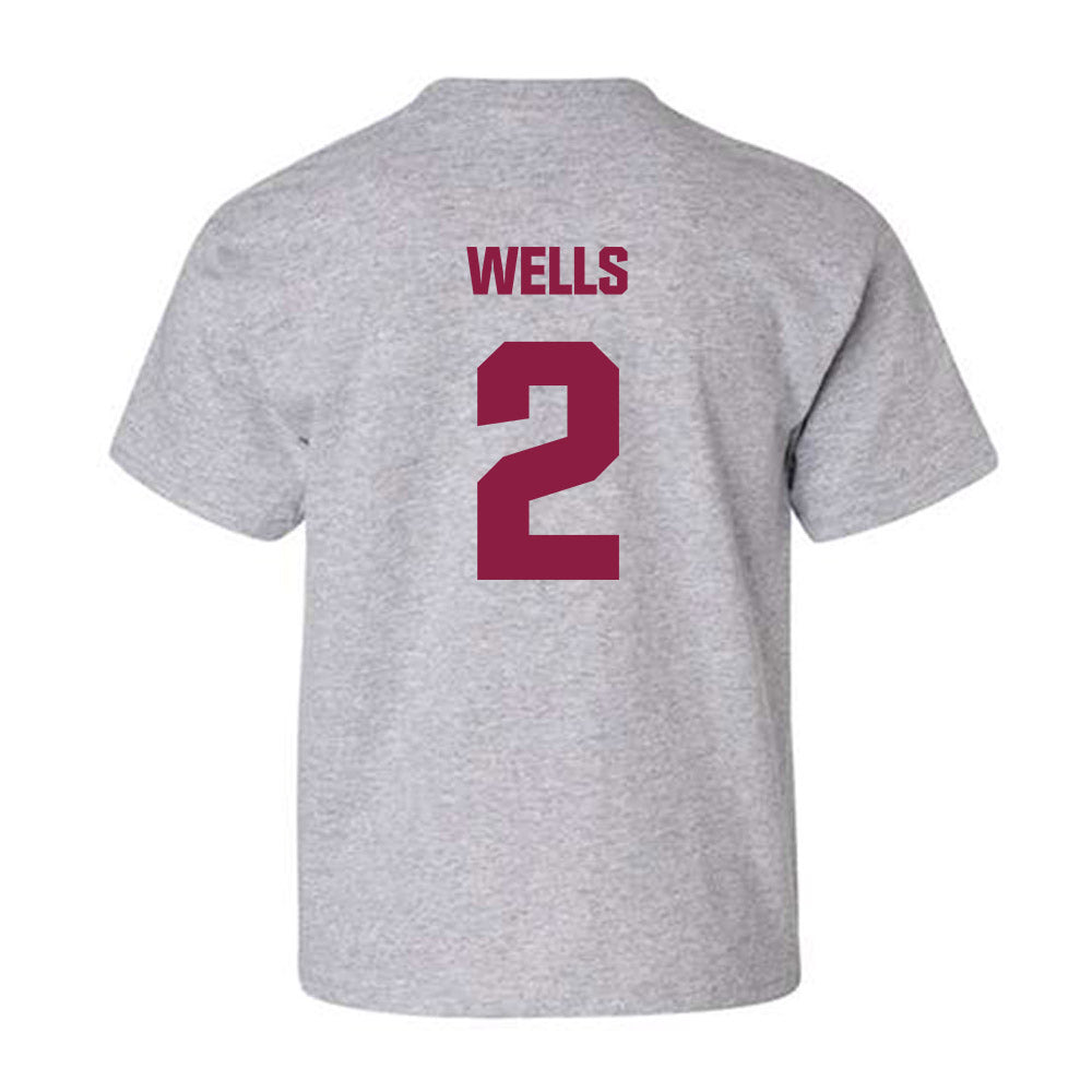 Virginia Tech - NCAA Women's Basketball : Leila Wells - Classic Fashion Shersey Youth T-Shirt-1