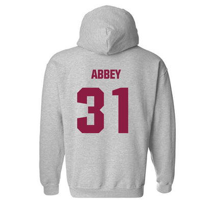 Virginia Tech - NCAA Football : Jason Abbey - Classic Fashion Shersey Hooded Sweatshirt-1