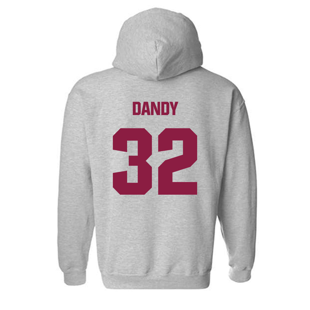 Virginia Tech - NCAA Football : Deric Dandy - Classic Fashion Shersey Hooded Sweatshirt-1