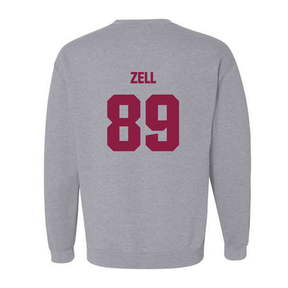 Virginia Tech - NCAA Football : Hudson Zell - Classic Fashion Shersey Crewneck Sweatshirt-1