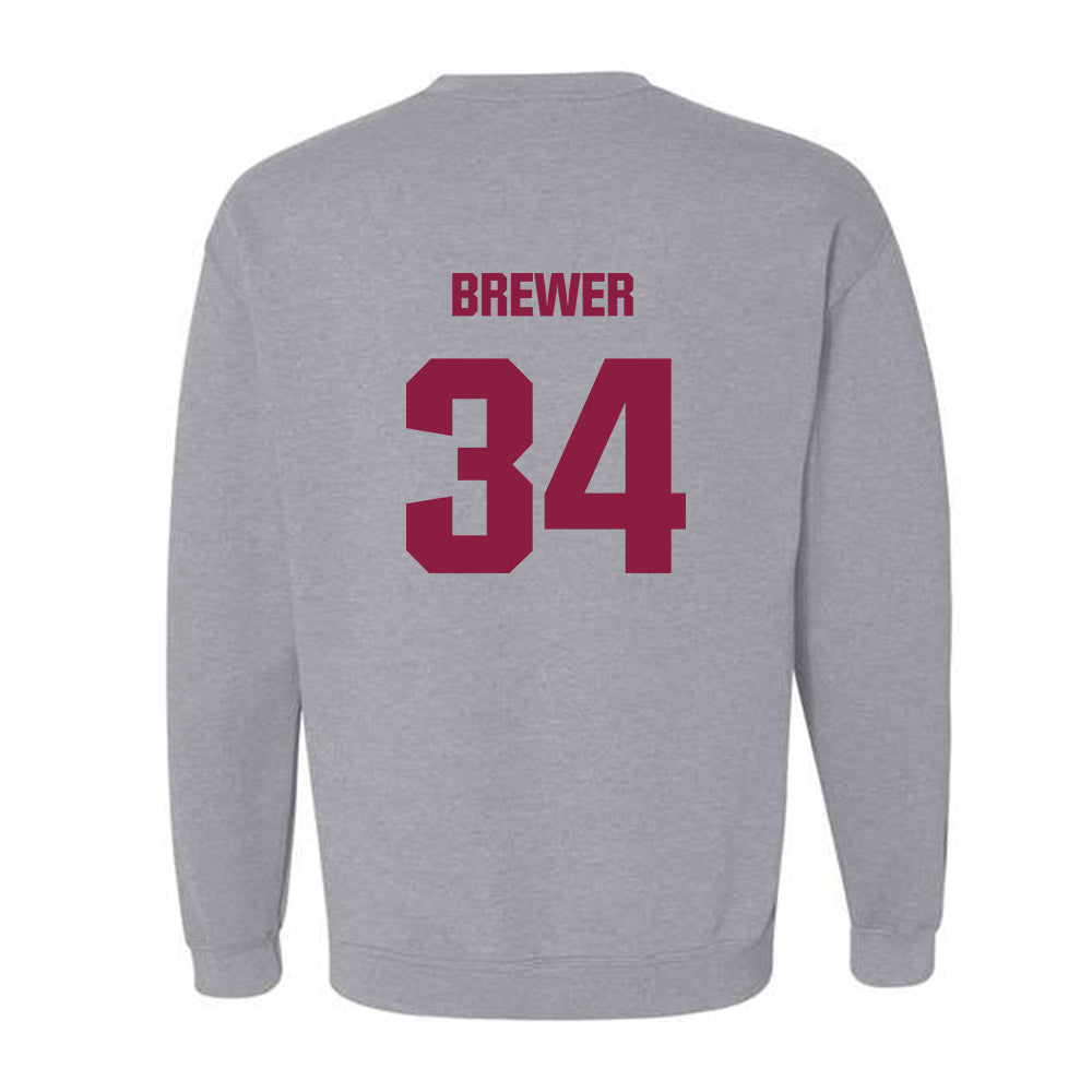Virginia Tech - NCAA Women's Lacrosse : Jane Brewer - Classic Fashion Shersey Crewneck Sweatshirt-1