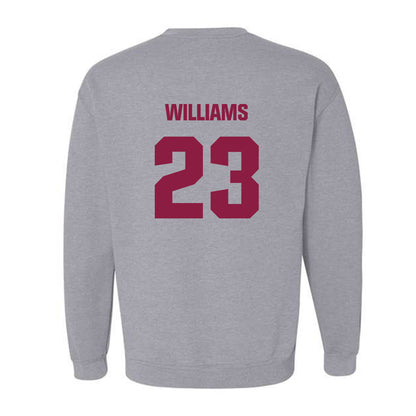Virginia Tech - NCAA Football : Thomas Williams - Classic Fashion Shersey Crewneck Sweatshirt-1