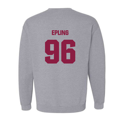 Virginia Tech - NCAA Football : Christian Epling - Classic Fashion Shersey Crewneck Sweatshirt-1