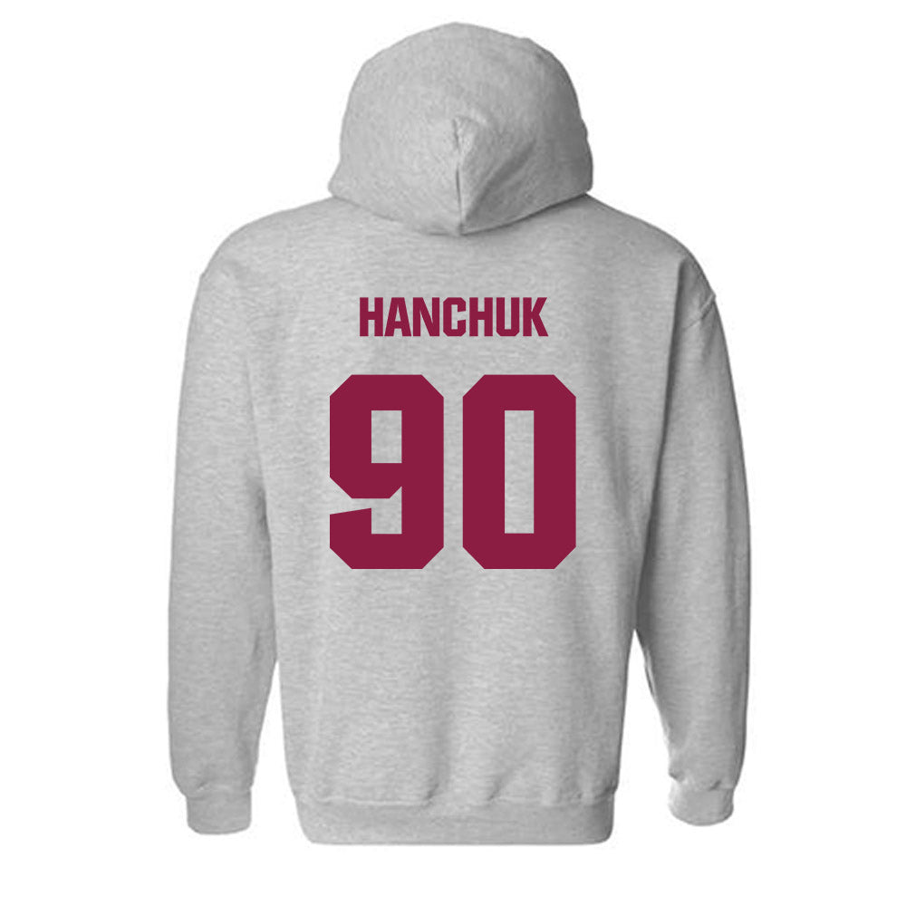 Virginia Tech - NCAA Football : Andrew Hanchuk - Classic Fashion Shersey Hooded Sweatshirt-1