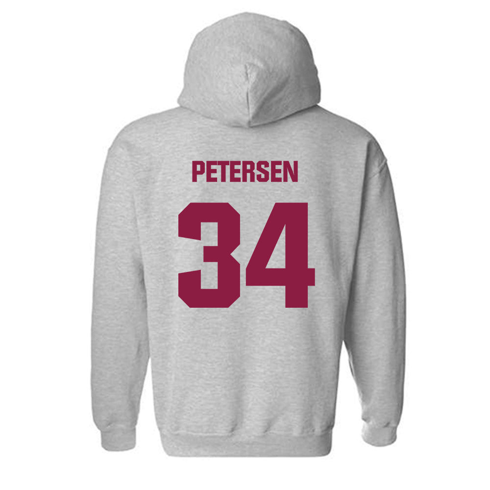 Virginia Tech - NCAA Women's Basketball : Kayl Petersen - Classic Fashion Shersey Hooded Sweatshirt-1