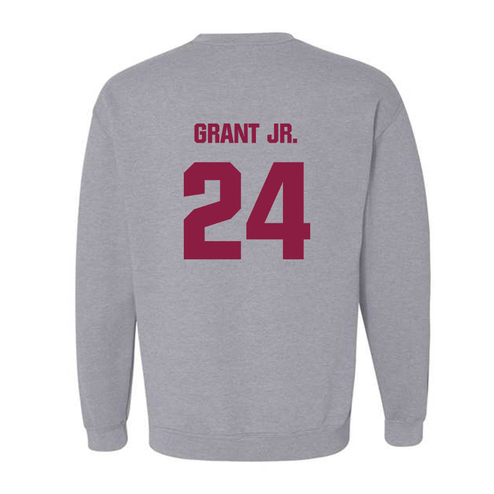 Virginia Tech - NCAA Football : Tyrell Grant Jr. - Classic Fashion Shersey Crewneck Sweatshirt-1