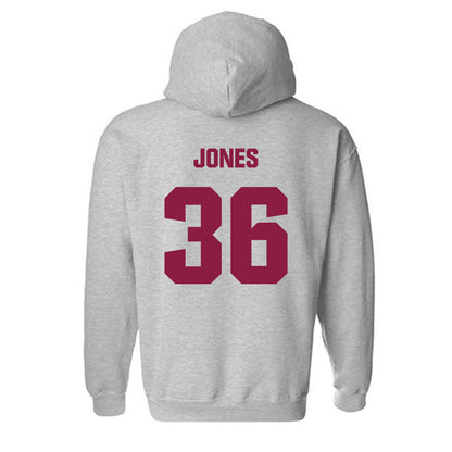 Virginia Tech - NCAA Football : Brody Jones - Classic Fashion Shersey Hooded Sweatshirt-1