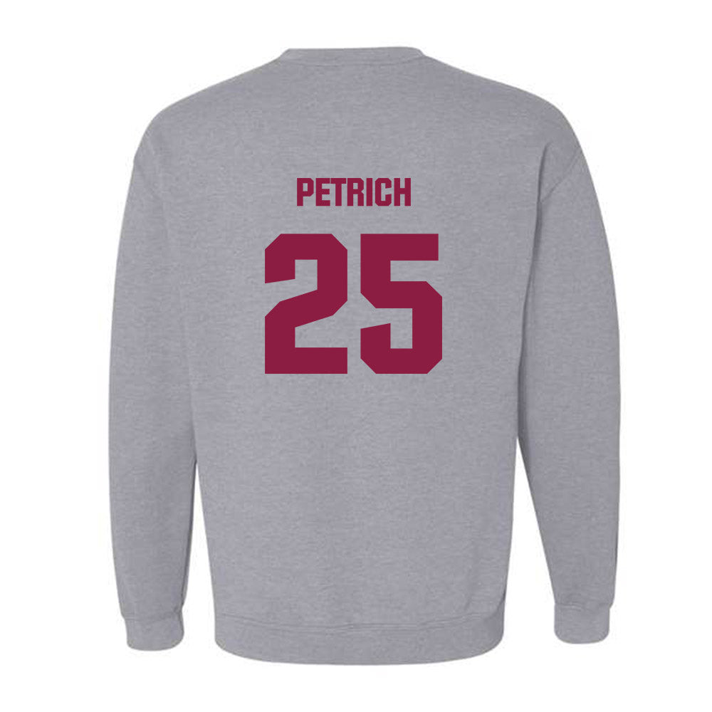 Virginia Tech - NCAA Baseball : Owen Petrich - Classic Fashion Shersey Crewneck Sweatshirt-1