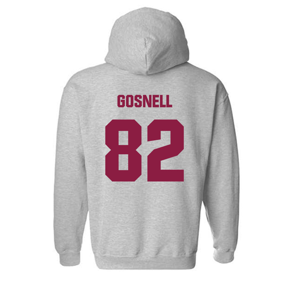 Virginia Tech - NCAA Football : Benji Gosnell - Classic Fashion Shersey Hooded Sweatshirt