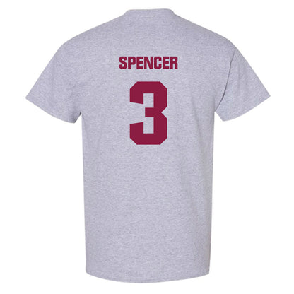 Virginia Tech - NCAA Football : Kaleb Spencer - Classic Fashion Shersey T-Shirt-1