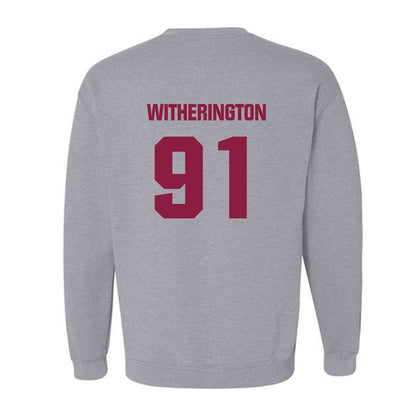 Virginia Tech - NCAA Football : Garrett Witherington - Classic Fashion Shersey Crewneck Sweatshirt-1