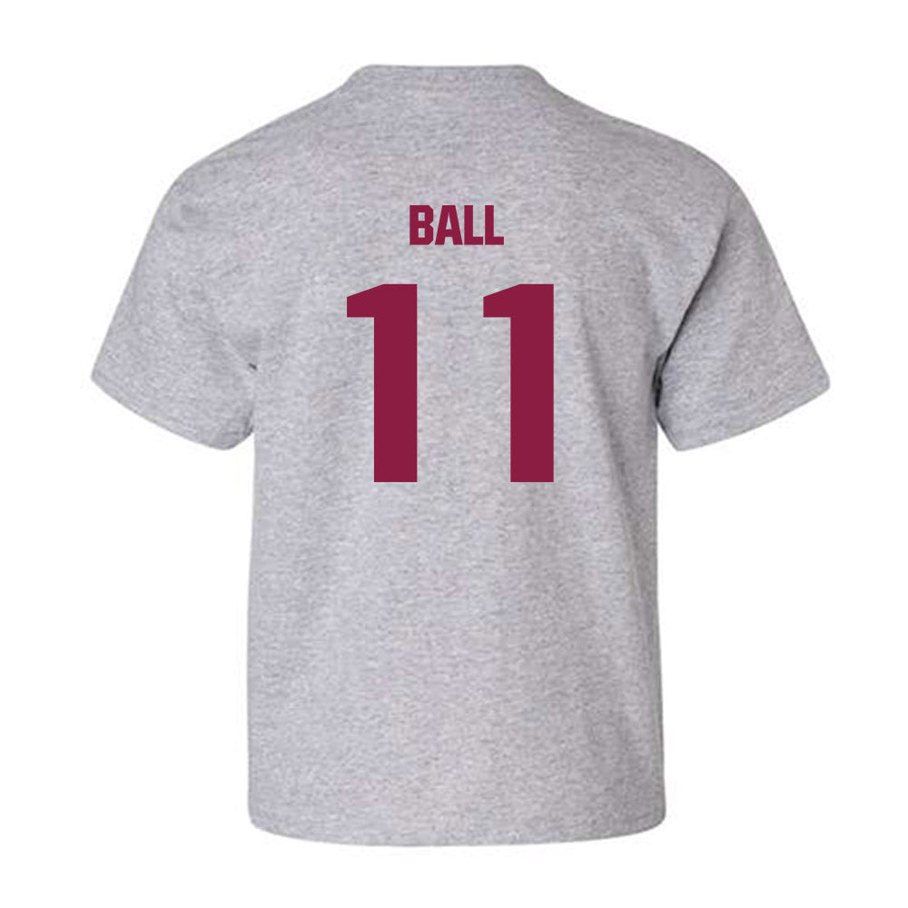 Virginia Tech - NCAA Baseball : Ethan Ball - Classic Fashion Shersey Youth T-Shirt-1