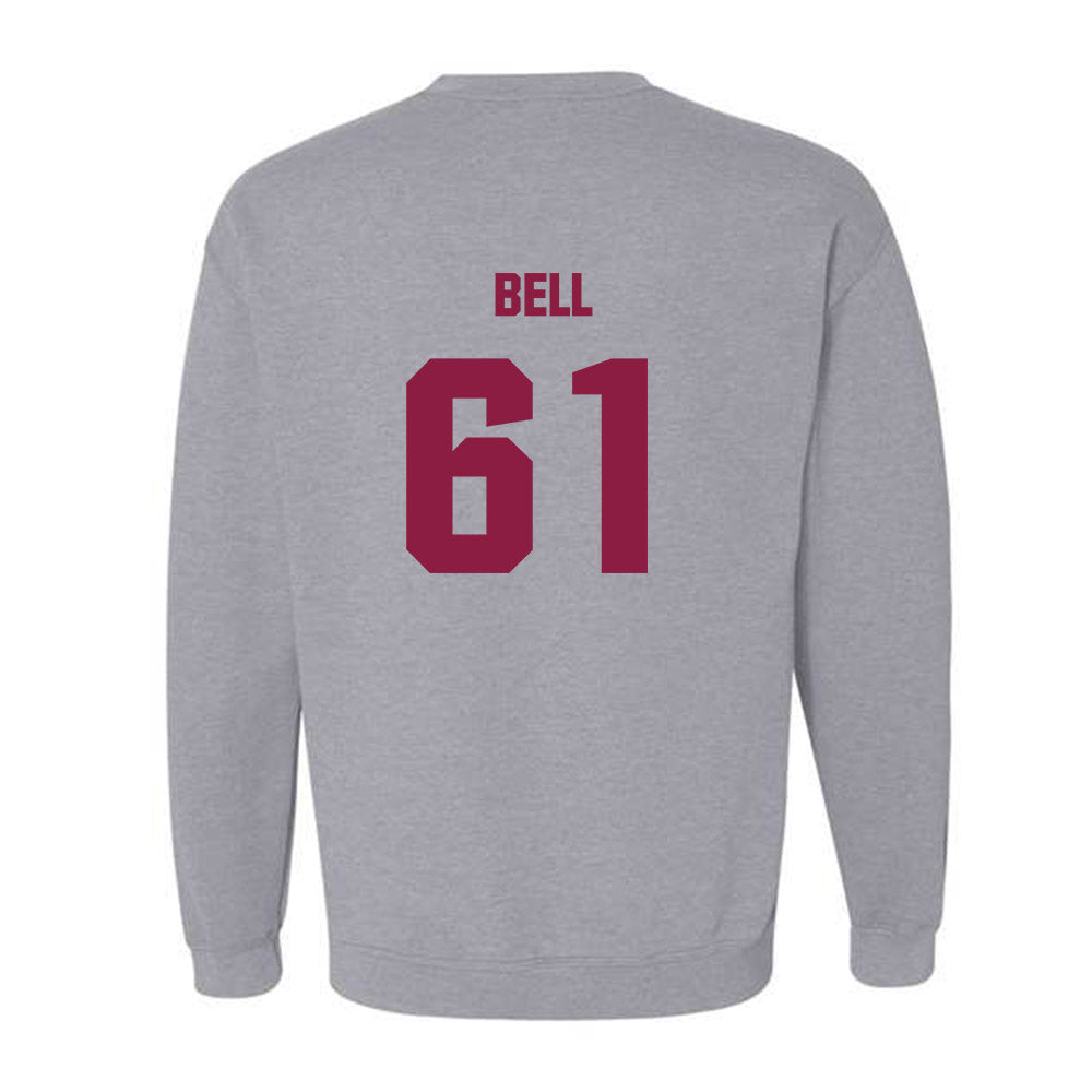 Virginia Tech - NCAA Football : Justin Bell - Classic Fashion Shersey Crewneck Sweatshirt-1
