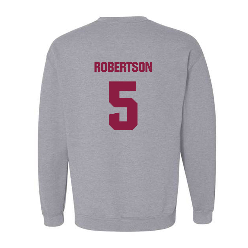 Virginia Tech - NCAA Baseball : Aiden Robertson - Classic Fashion Shersey Crewneck Sweatshirt-1