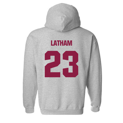 Virginia Tech - NCAA Women's Basketball : Alyssa Latham - Classic Fashion Shersey Hooded Sweatshirt-1