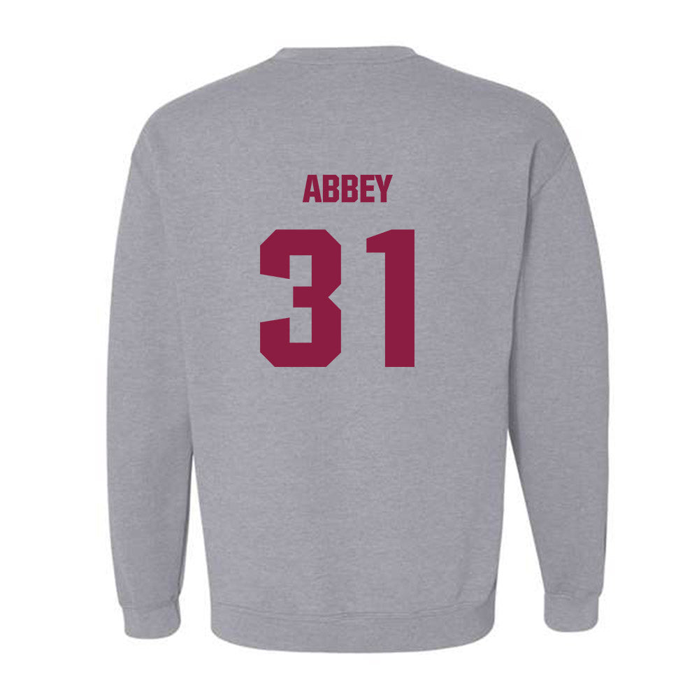 Virginia Tech - NCAA Football : Jason Abbey - Classic Fashion Shersey Crewneck Sweatshirt-1