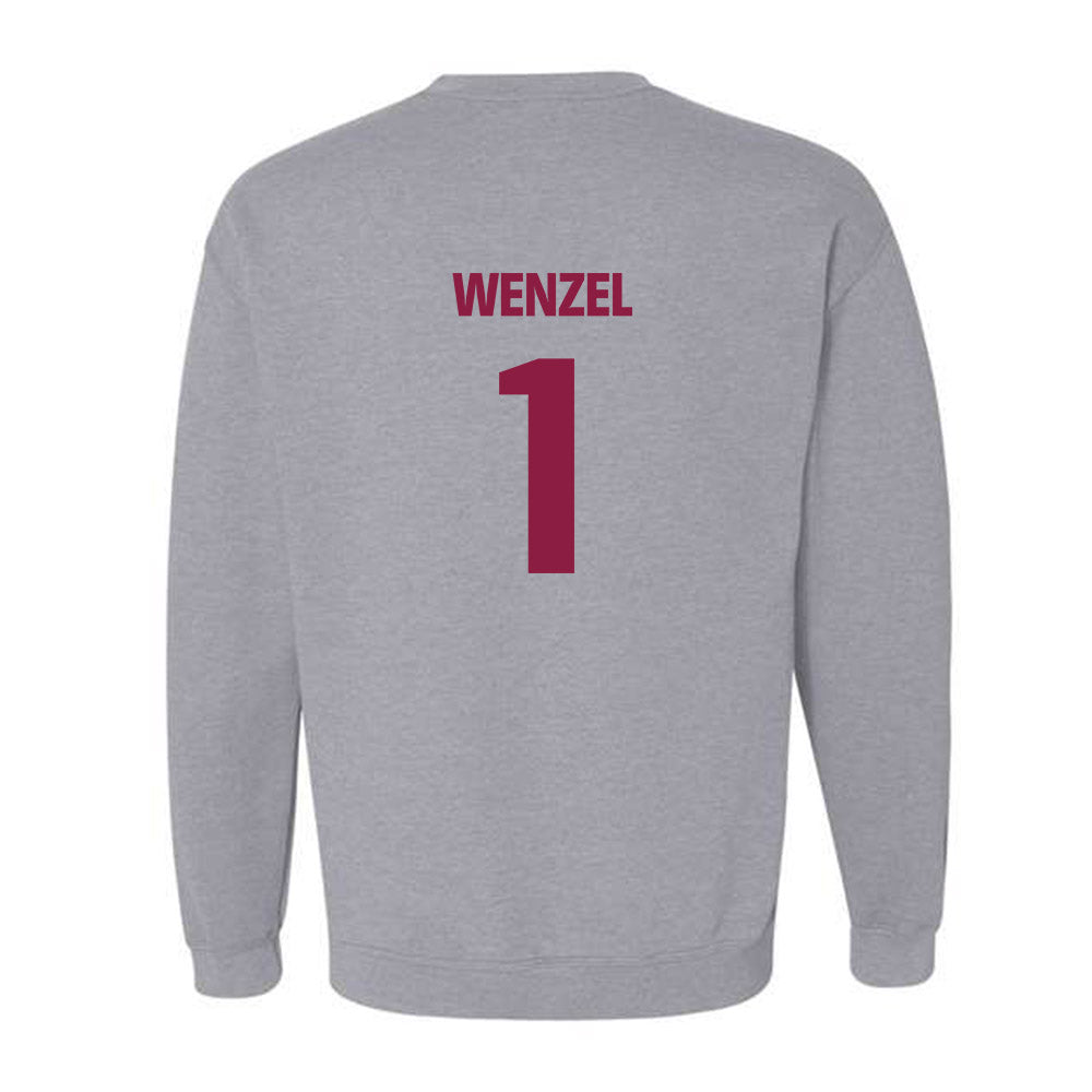 Virginia Tech - NCAA Women's Basketball : Carleigh Wenzel - Classic Fashion Shersey Crewneck Sweatshirt-1