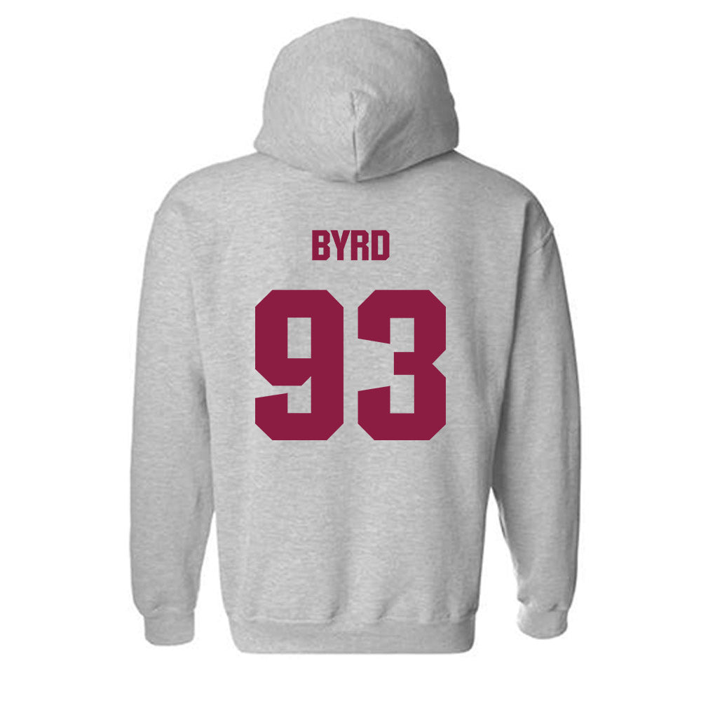Virginia Tech - NCAA Football : Cole Byrd - Classic Fashion Shersey Hooded Sweatshirt-1