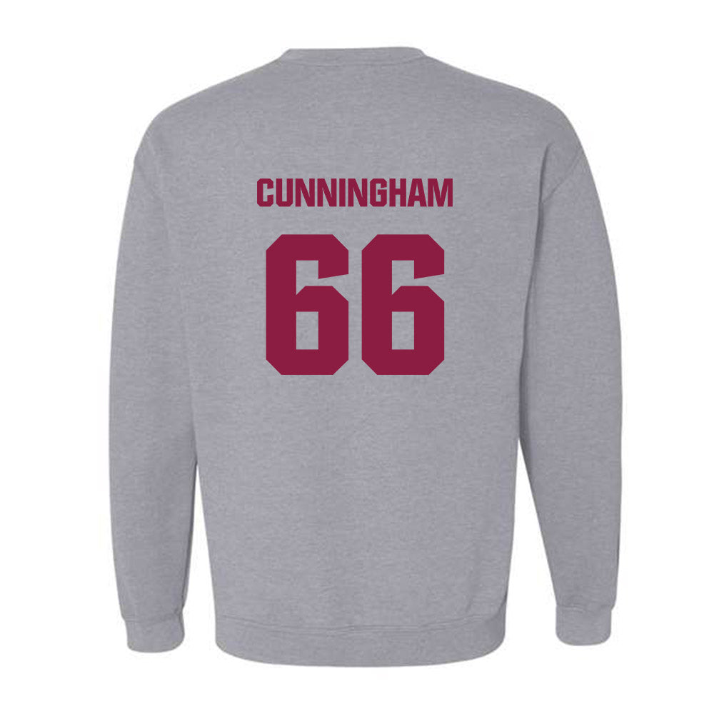 Virginia Tech - NCAA Football : Montavious Cunningham - Classic Fashion Shersey Crewneck Sweatshirt-1