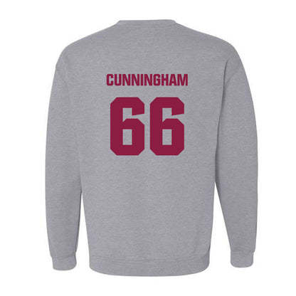 Virginia Tech - NCAA Football : Montavious Cunningham - Classic Fashion Shersey Crewneck Sweatshirt-1