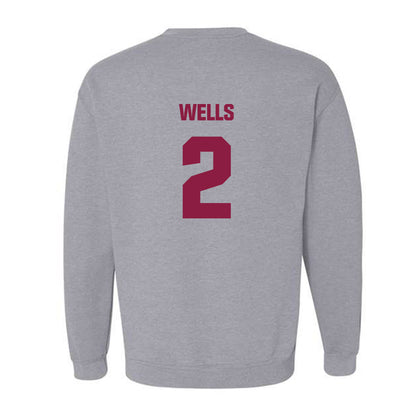 Virginia Tech - NCAA Women's Basketball : Leila Wells - Classic Fashion Shersey Crewneck Sweatshirt-1