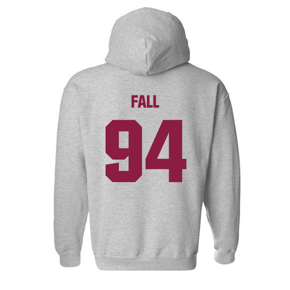 Virginia Tech - NCAA Football : Elhadj Fall - Classic Fashion Shersey Hooded Sweatshirt-1