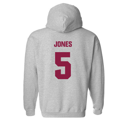 Virginia Tech - NCAA Men's Basketball : SinCere Jones - Classic Fashion Shersey Hooded Sweatshirt-1