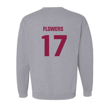 Virginia Tech - NCAA Football : Tyson Flowers - Classic Fashion Shersey Crewneck Sweatshirt-1