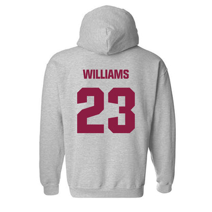 Virginia Tech - NCAA Football : Thomas Williams - Classic Fashion Shersey Hooded Sweatshirt-1