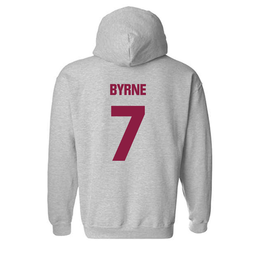 Virginia Tech - NCAA Women's Lacrosse : Keelin Byrne - Classic Fashion Shersey Hooded Sweatshirt-1