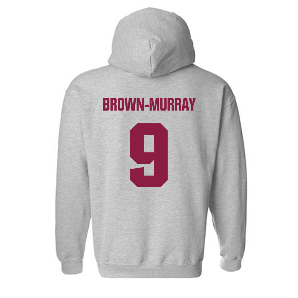 Virginia Tech - NCAA Football : Isaiah Brown-Murray - Classic Fashion Shersey Hooded Sweatshirt-1