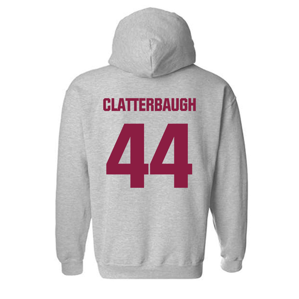 Virginia Tech - NCAA Football : Brett Clatterbaugh - Classic Fashion Shersey Hooded Sweatshirt-1