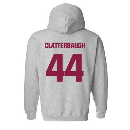 Virginia Tech - NCAA Football : Brett Clatterbaugh - Classic Fashion Shersey Hooded Sweatshirt-1
