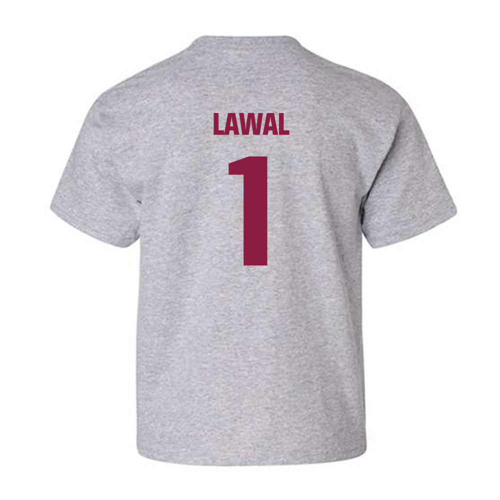 Virginia Tech - NCAA Men's Basketball : Tobi Lawal - Classic Fashion Shersey Youth T-Shirt-1