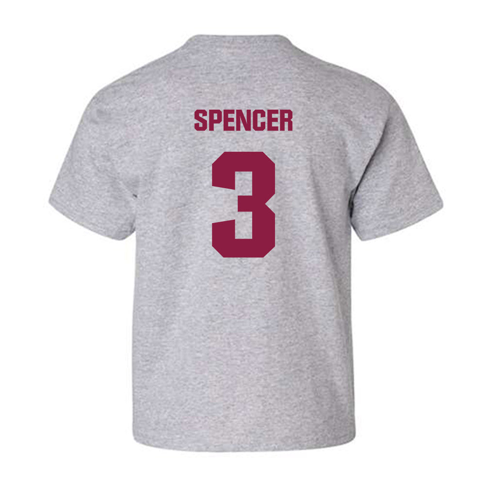 Virginia Tech - NCAA Football : Kaleb Spencer - Classic Fashion Shersey Youth T-Shirt-1