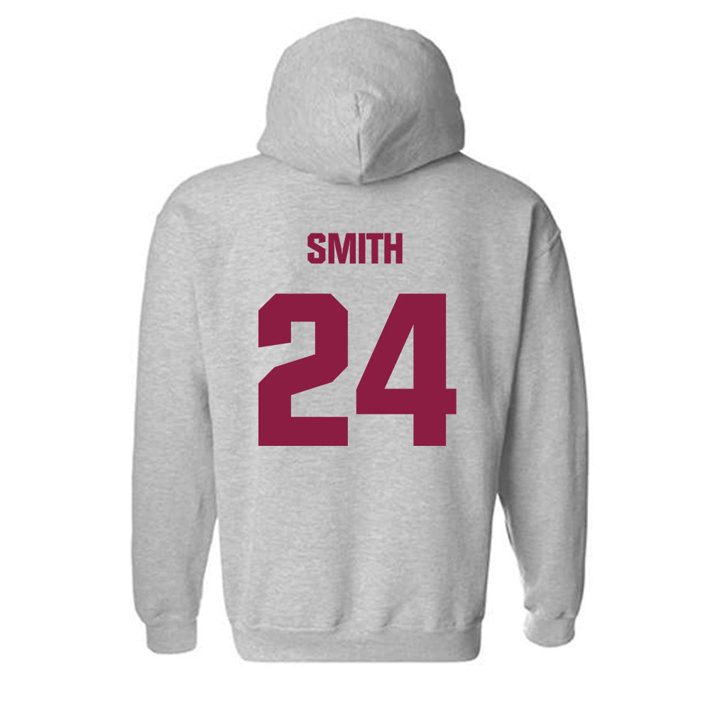 Virginia Tech - NCAA Baseball : Peyton Smith - Classic Fashion Shersey Hooded Sweatshirt-1