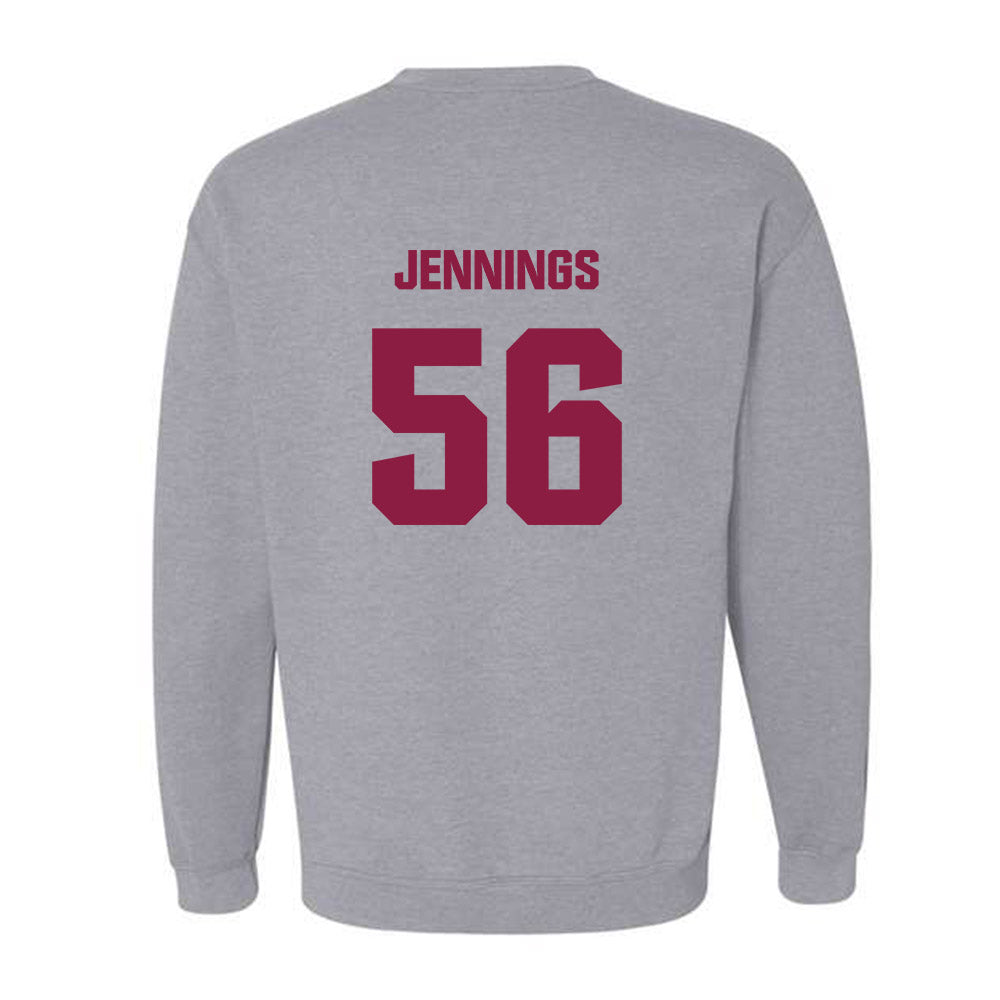 Virginia Tech - NCAA Football : Daniel Jennings - Classic Fashion Shersey Crewneck Sweatshirt-1