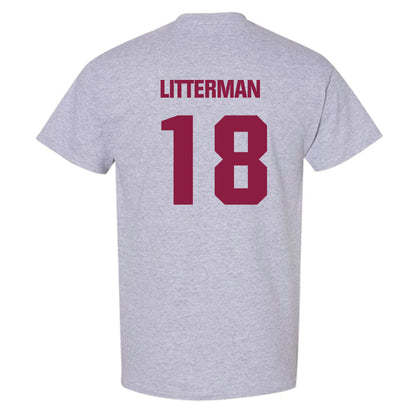 Virginia Tech - NCAA Baseball : Hudson Litterman - Classic Fashion Shersey T-Shirt-1