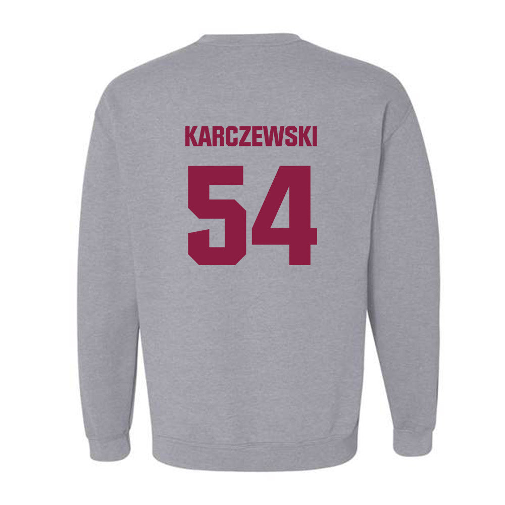Virginia Tech - NCAA Football : Grant Karczewski - Classic Fashion Shersey Crewneck Sweatshirt-1