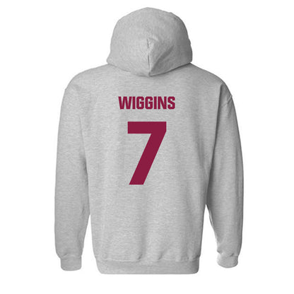 Virginia Tech - NCAA Football : Chanz Wiggins - Classic Fashion Shersey Hooded Sweatshirt-1