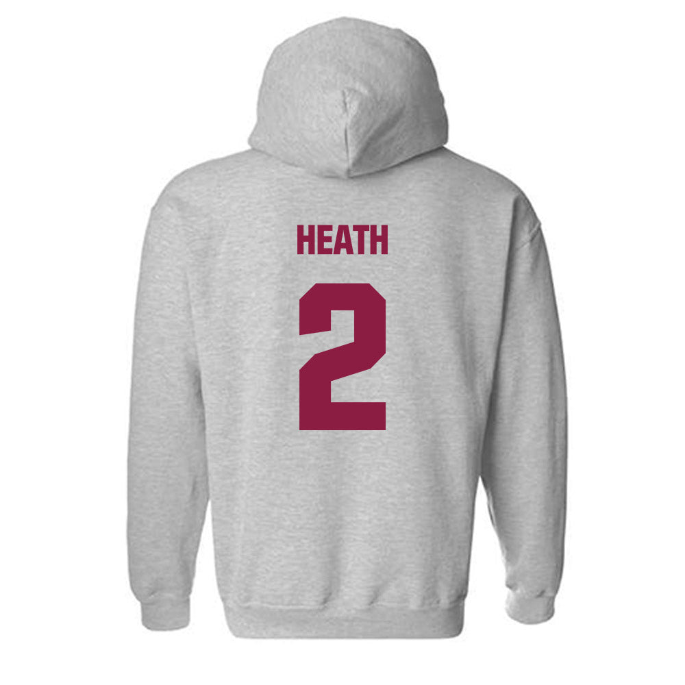 Virginia Tech - NCAA Football : Takye Heath - Classic Fashion Shersey Hooded Sweatshirt-1